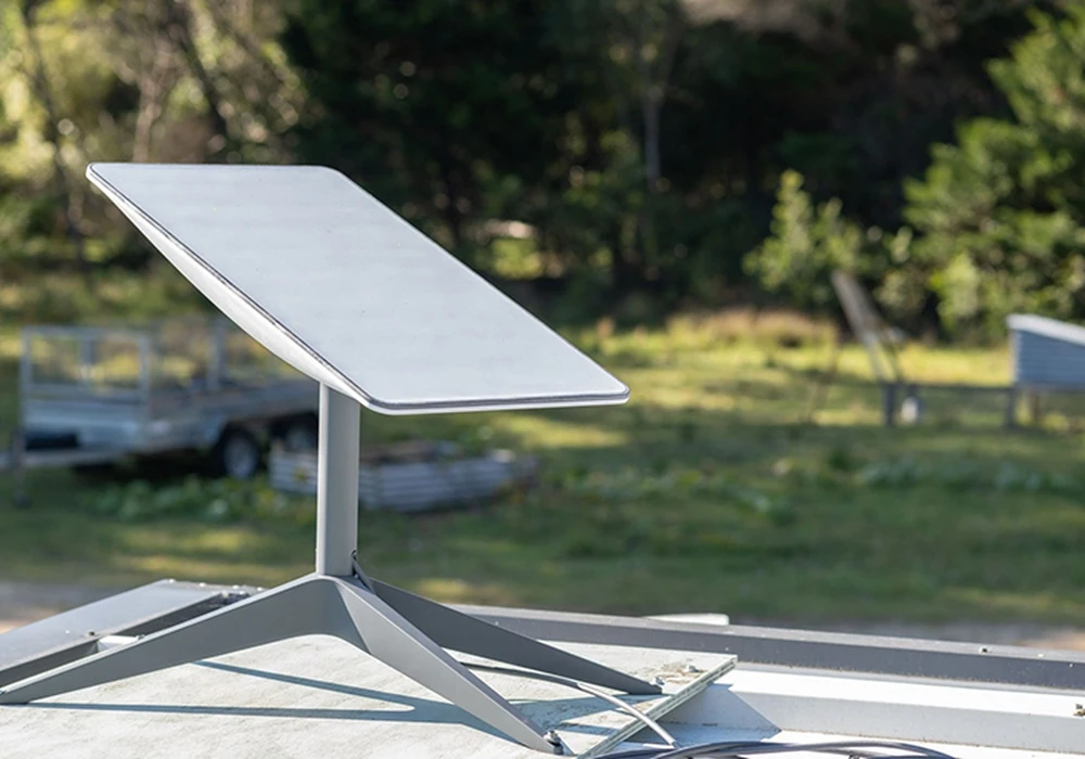 Installation antenne satellite Starlink